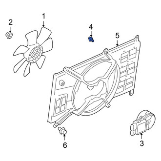 Dodge OE - Engine Cooling Fan Shroud Bolt