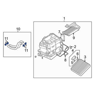 Dodge OE - HVAC Heater Hose Clamp