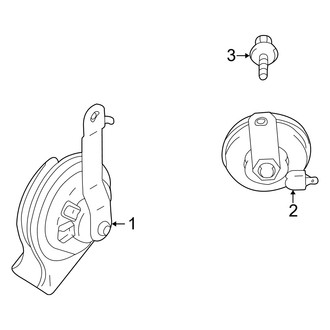 Dodge OE - Electrical - Horn (Coupe)