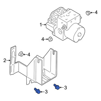 Dodge OE - ABS Modulator Bolt