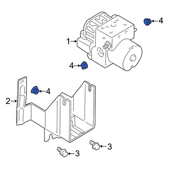 Dodge OE - Hood Hinge Nut