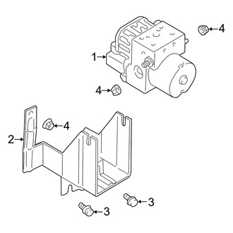 Dodge OE - Electrical - ABS Components (Coupe 4-Wheel ABS)