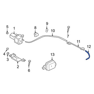 Dodge OE - Upper Vacuum Hose