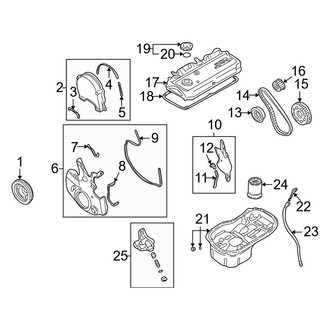 Dodge OE - Engine / Transaxle - Engine Parts (Outer Components), (Coupe X Engine VIN Character)