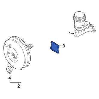 Dodge OE - Power Brake Booster Gasket