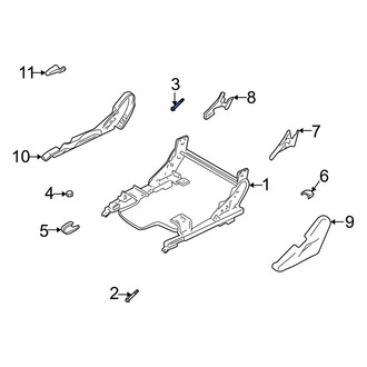 Dodge OE - Right Seat Adjuster Bolt
