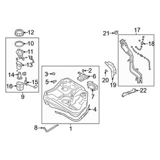 Dodge OE - Fuel System Components (Coupe)