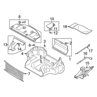 Dodge OE - Rear Body & Floor - Interior Trim (Coupe)