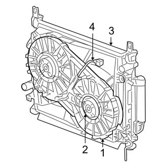 Dodge OE - Cooling Fan (3.5L)
