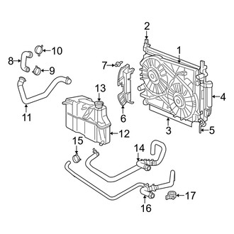Dodge OE - Cooling - Radiator & Components (5.7L)
