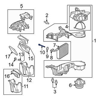 Dodge OE - A/C Expansion Valve Bolt