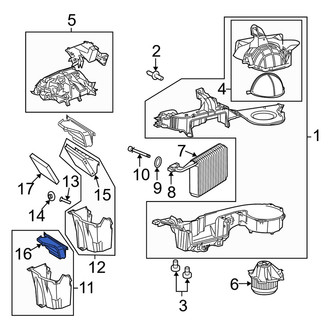 Dodge OE - HVAC Blower Motor Resistor