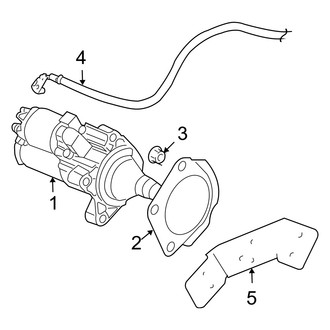 Dodge OE - Electrical - Starter (2.7L / 3.5L)