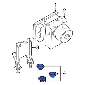 Dodge OE - ABS Hydraulic Actuator Grommet