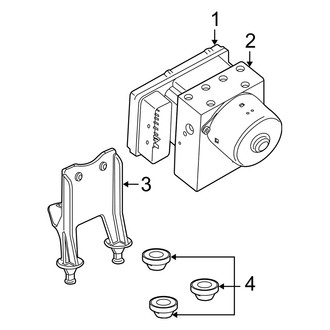 Dodge OE - Electrical - ABS Components (R/T / SE / SXT)