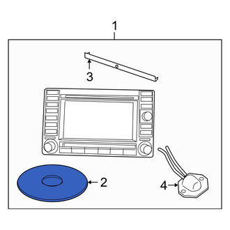 Dodge OE - GPS Navigation Start Up Disc
