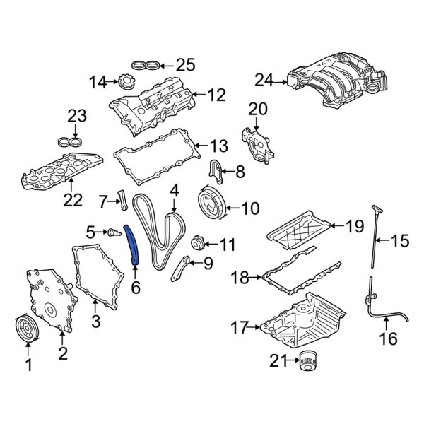 Engine Timing Chain Guide