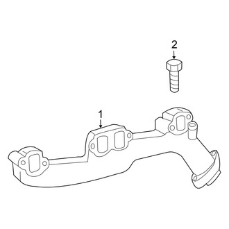 Dodge OE - Exhaust System - Manifold (5.7L)