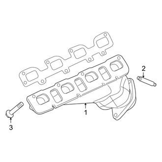 Dodge OE - Exhaust System - Manifold (6.1L)