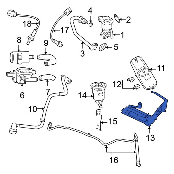 Vapor Canister Bracket