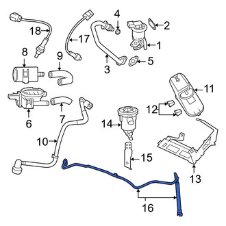 Dodge OE - Evaporative Emissions System Lines