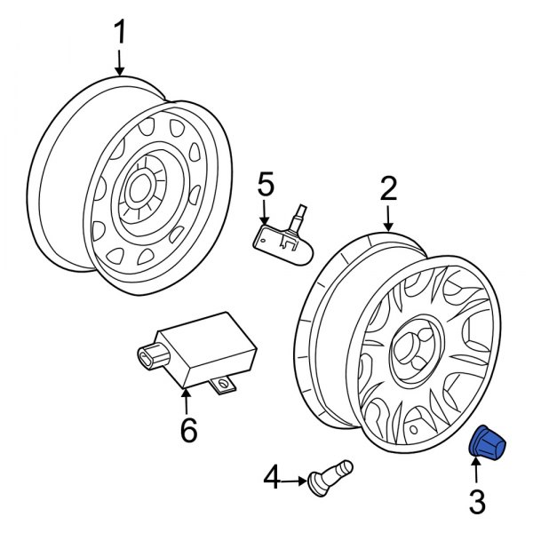 Wheel Lug Nut