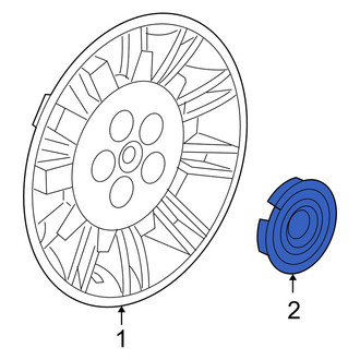 Dodge OE - Wheel Cap