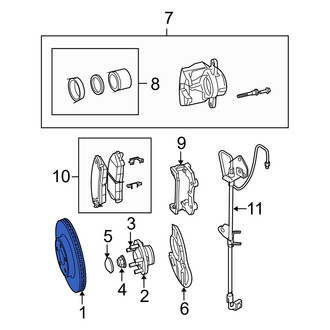 Dodge OE - Front Disc Brake Rotor