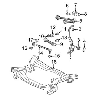 Dodge OE - Front Suspension - Suspension Components (RWD)