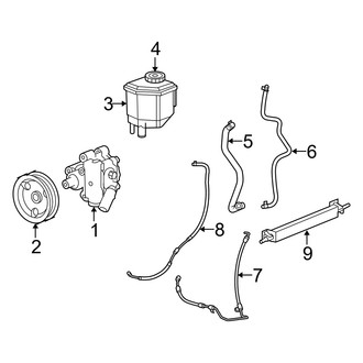 Dodge OE - Steering Gear & Linkage - Pump & Hoses