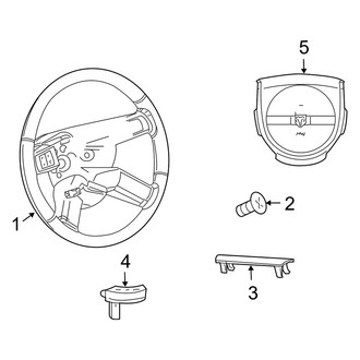 Dodge OE - Steering Wheel & Trim