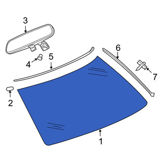 Dodge OE - Front Windshield