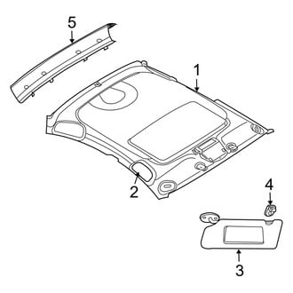 Dodge OE - Roof - Interior Trim