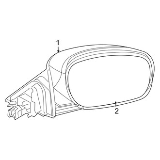 Dodge OE - Front Door - Outside Mirrors