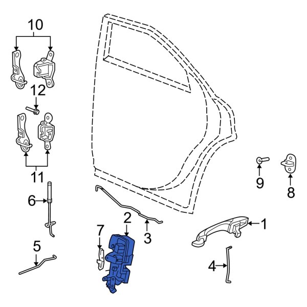 Door Latch Assembly