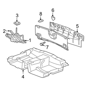 Dodge OE - Rear Body & Floor - Interior Trim