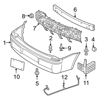 Dodge OE - Rear Bumper - Bumper & Components