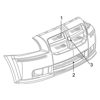 Dodge OE - Grille & Components (SRT8)
