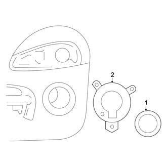 Dodge OE - Front Lamps - Fog Lamps