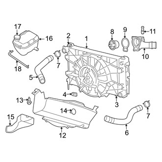Dodge OE - Cooling - Radiator & Components