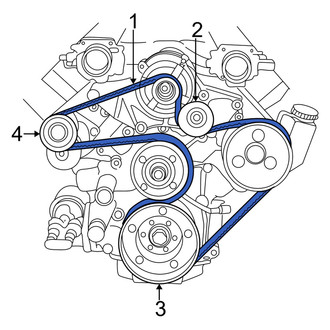 Dodge OE - Serpentine Belt