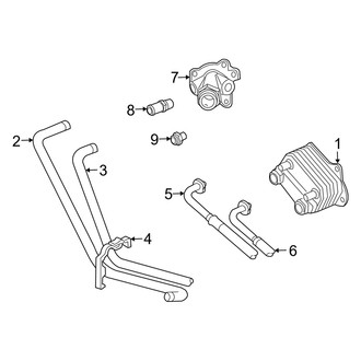 Dodge OE - Cooling - Oil Cooler