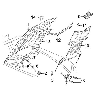 Dodge OE - Hood & Components