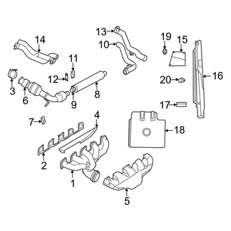Dodge OE - Exhaust System - Exhaust Components