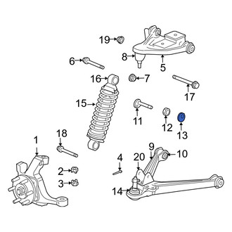 Dodge OE - Rear Suspension Control Arm Washer