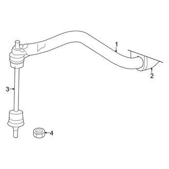 Dodge OE - Front Suspension - Stabilizer Bar & Components