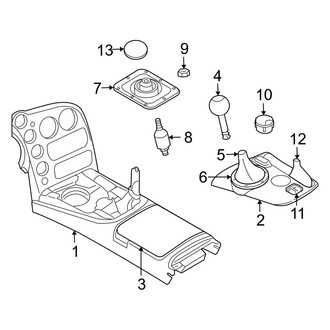 Dodge OE - Center Console