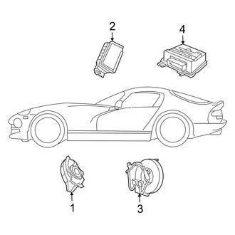 Dodge OE - Restraint Systems - Air Bag Components