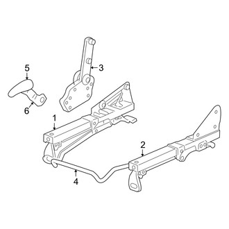 Dodge OE - Seats & Tracks - Tracks & Components