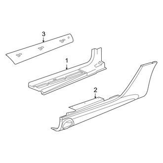 Dodge OE - Pillars, Rocker & Floor - Rocker